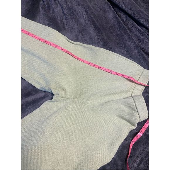 St. John Light Green Knit Wide Leg Pants Size 4 - Picture 5 of 10